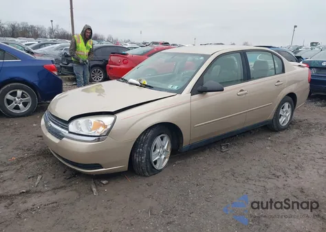 2005 Chevrolet Malibu Ls из США, поврежденный, VIN 1G1ZT54885F220270